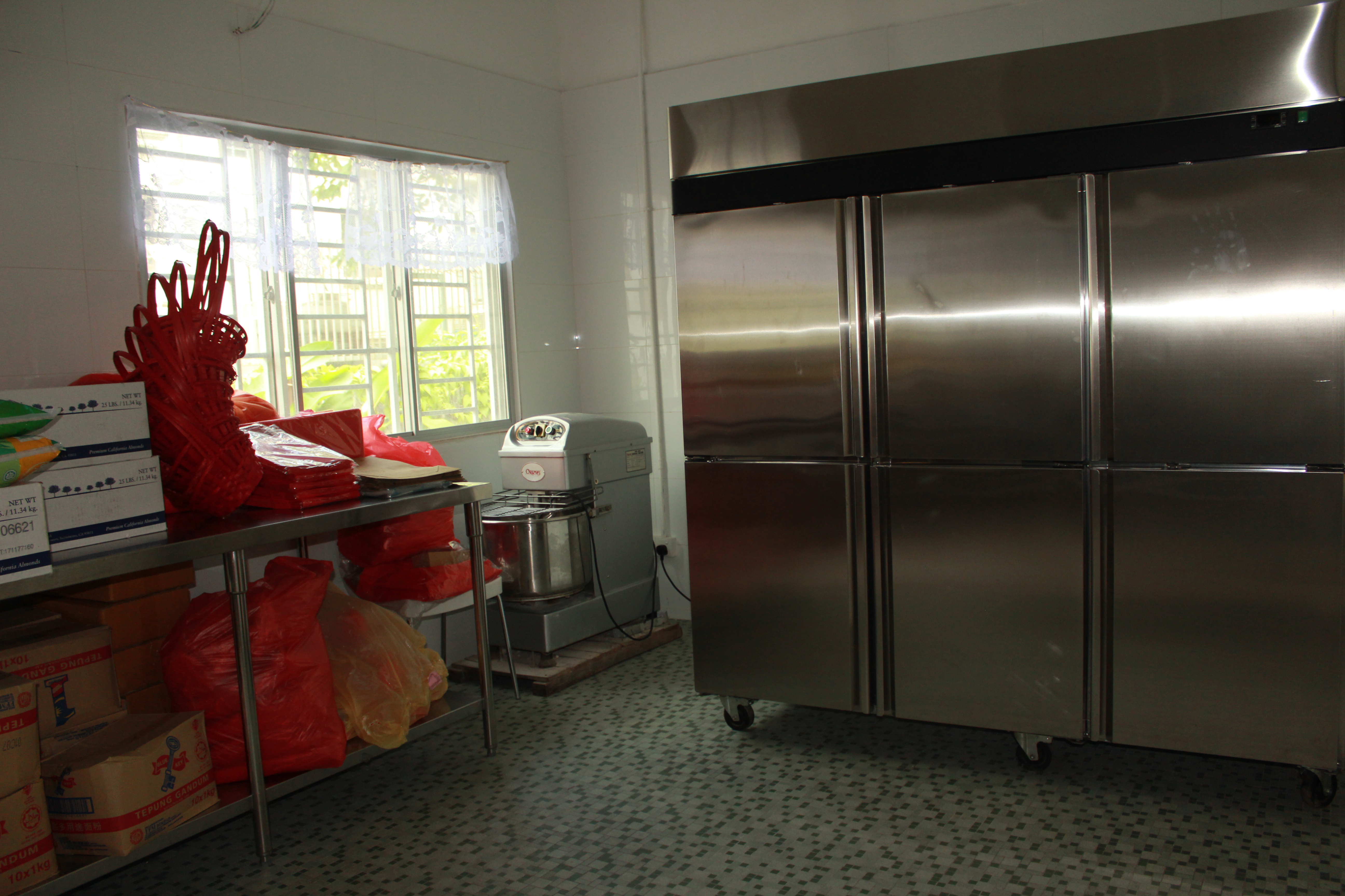 Rojak Daily/Zoe Liew Even the fridges are from charity.